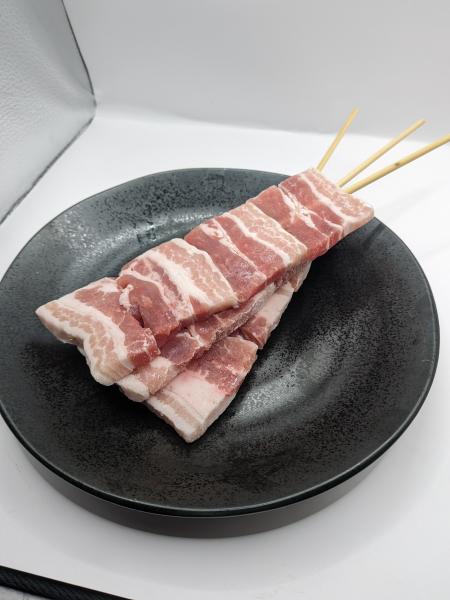 【イベント・BBQに】ジャンボ豚バラ串／豚串　100g