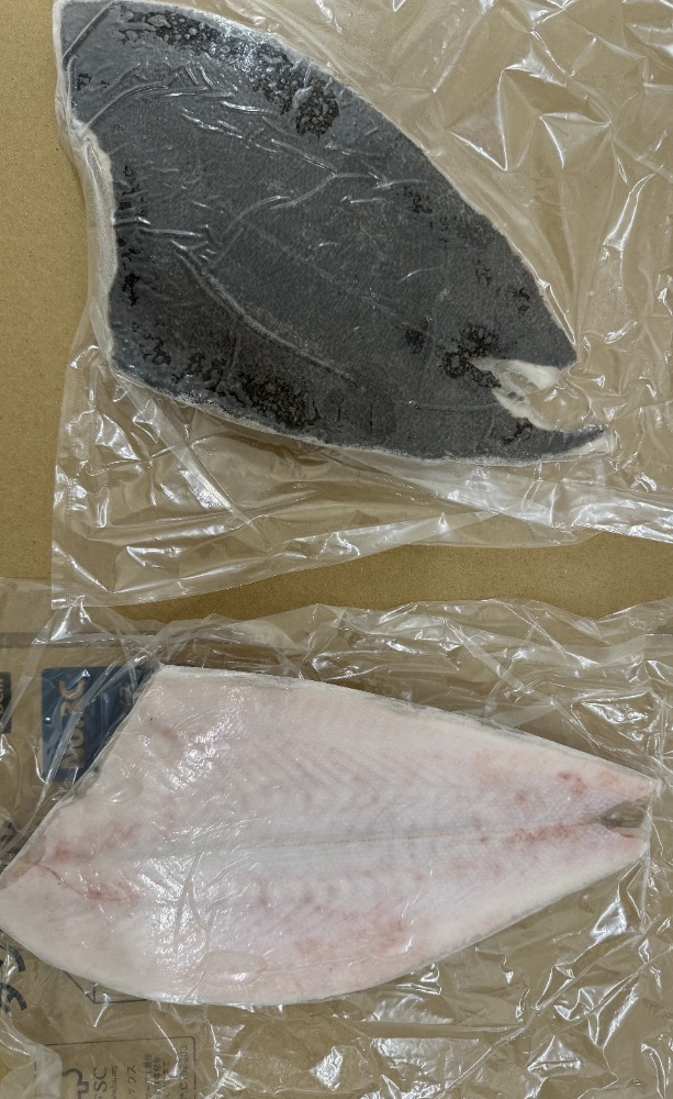北海道産　天然平目　皮付きF　プロトン凍結