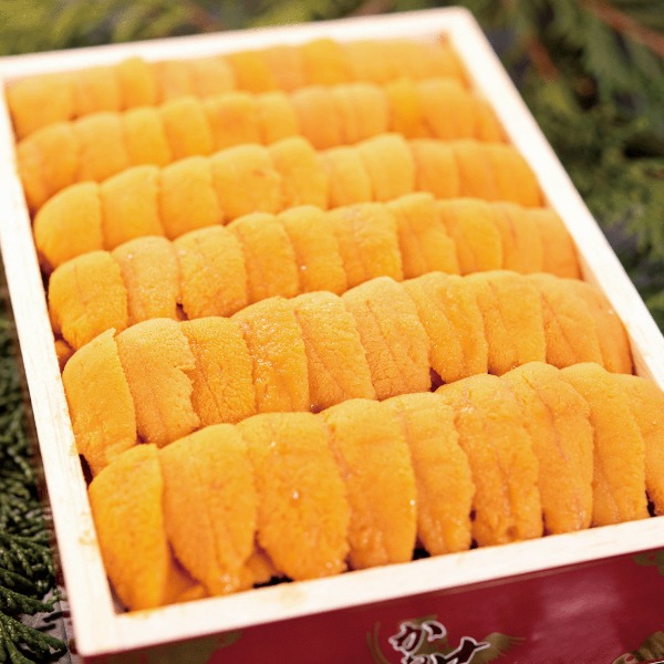 【業務用上位規格】化粧箱　並びウニ・雲丹（赤）250gx10枚