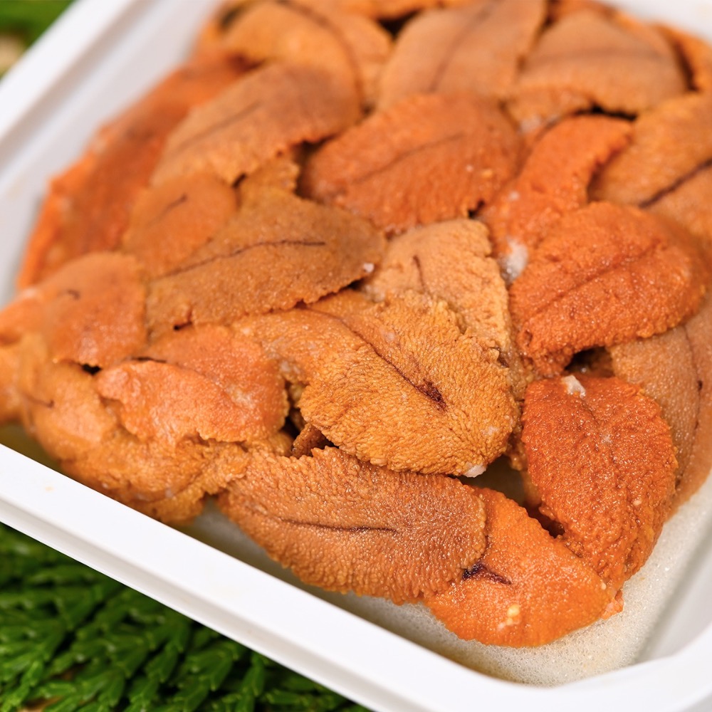 【業務用・形残り良】冷凍生うに100gパック｜軍艦・丼用