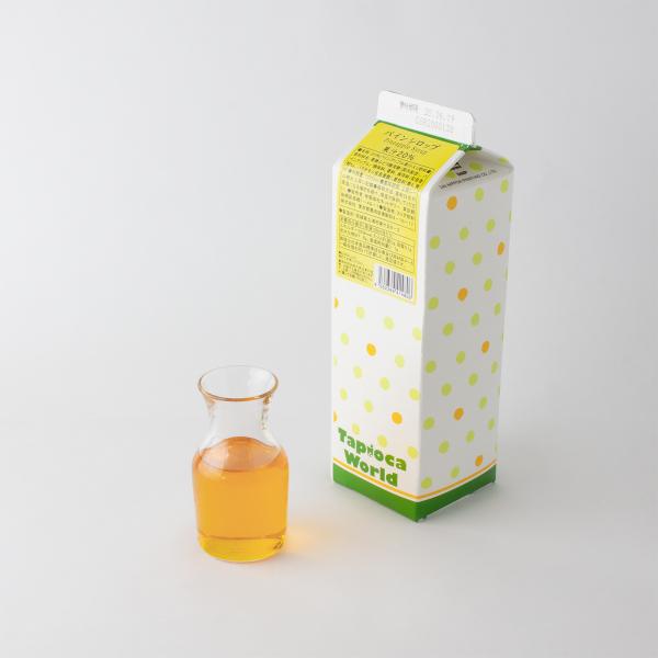 【南国の定番フルーツのシロップ】パインシロップ