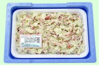 カナダほっきサラダ　１kg/トレーパックx６