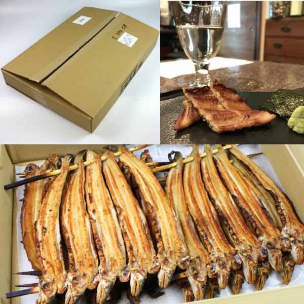 焼き穴子串　５尾刺し　特小200（約180〜200ｇ）/串x10串