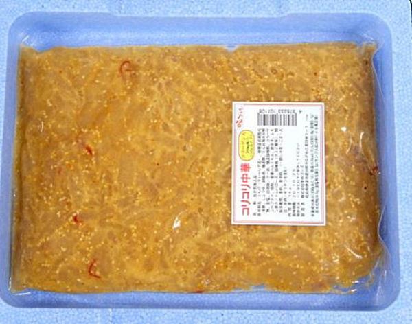 コリコリ中華クラゲ　１kg/トレーパックx６