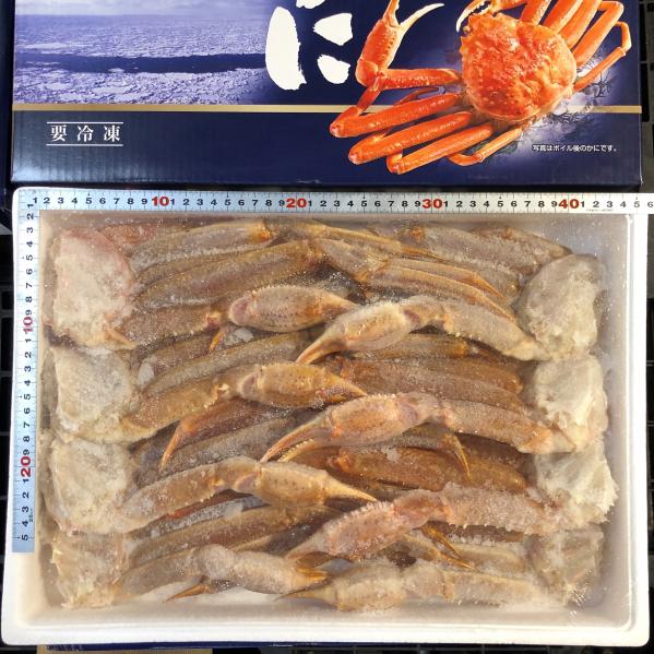 【バルダイ種】〈極洋〉冷凍生ズワイガニ　４R(８-９肩)/３kg
