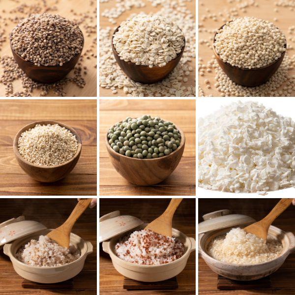 【サンプルセット】3種の選べる雑穀　各400gx3袋※代引き不可