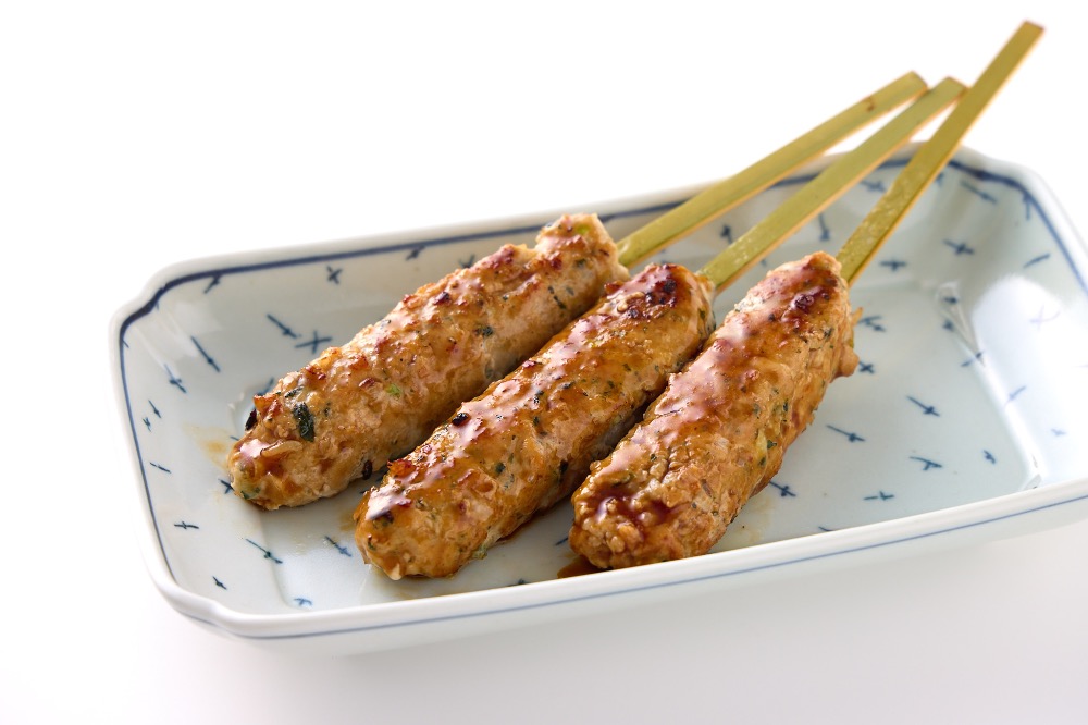 コリコリつくね串（大葉入り）