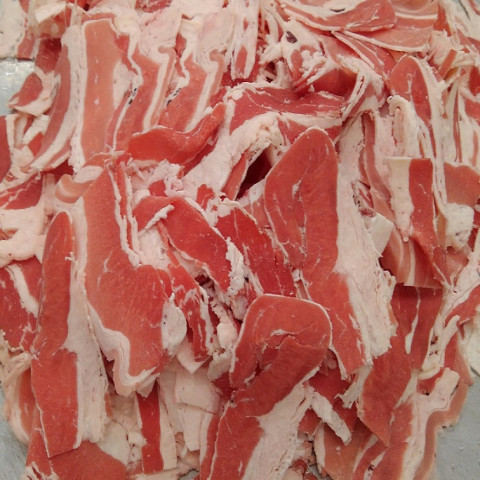 【送料無料】オーストラリア産　牛スライス1.8ｍｍ（グレイン）