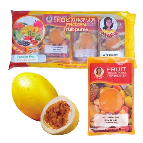【送料無料】トロピカルマリア 冷凍加糖ピューレパッションフルーツ