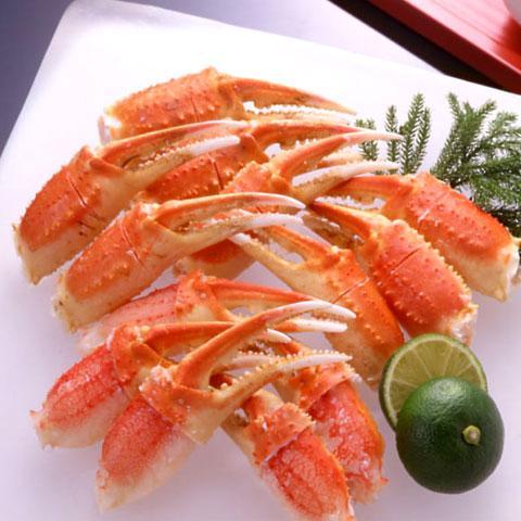 【送料無料】カナダ産 本ズワイ ボイル爪（カット入）約31-35前