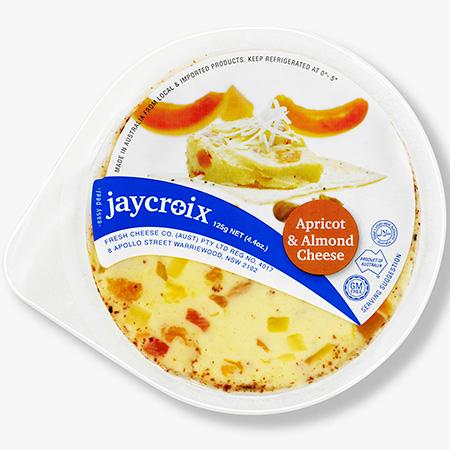 【送料無料】冷蔵品　オーストラリア産ナチュラルチーズ（アプリコット＆アーモンド）