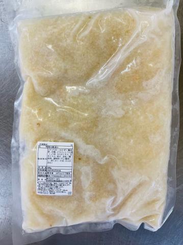 【送料無料】イチョウガニのほぐし身（甘酢漬け）　600g
