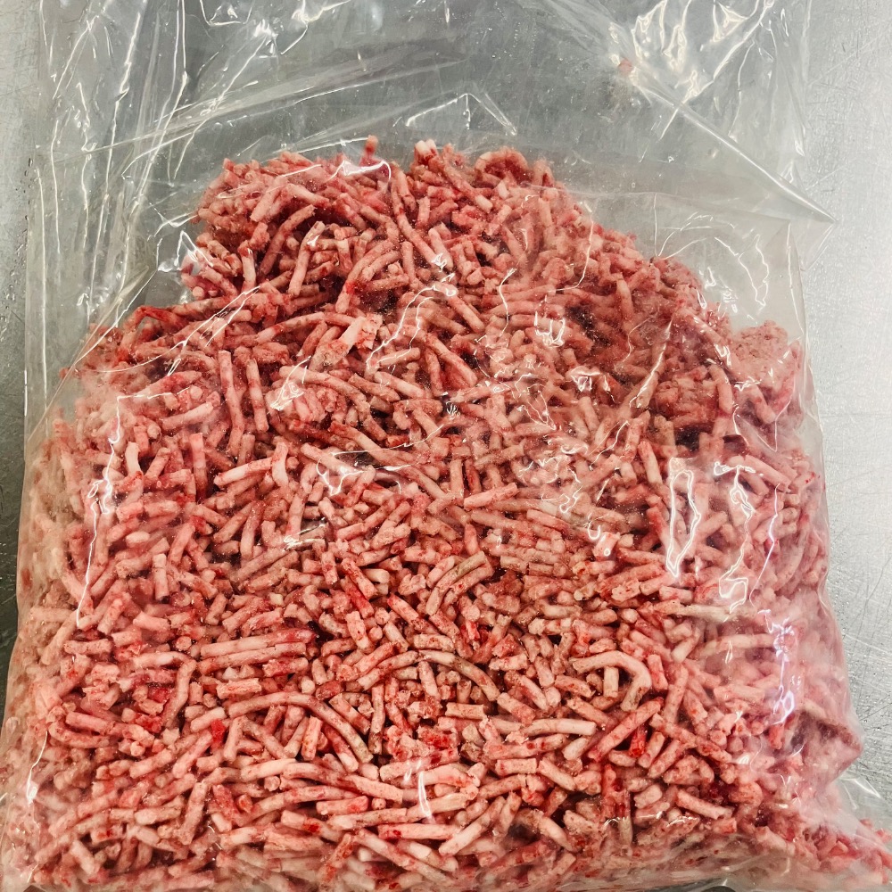 北海道産　牛ミンチ2ｍｍ（つらみ肉）