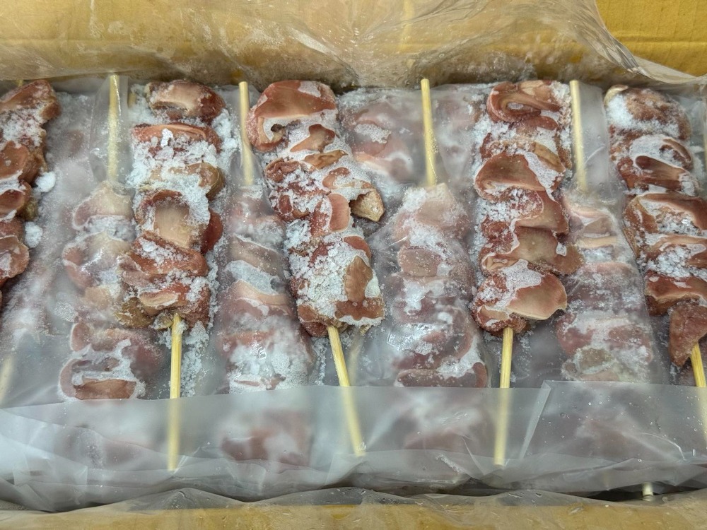 【送料込】砂肝(砂ずり)串　30g　焼鳥　小ネタ　小串