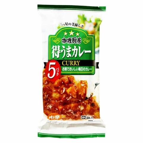 【送料無料】得うまカレー(レトルト180g)《大口一括販売》