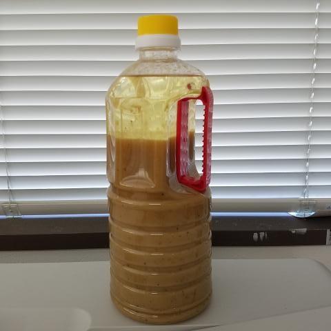【送料無料】国産米白味噌　フレンチドレッシング　ペットボトル12本