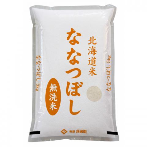 【送料無料】令和5年　無洗米　北海道産ななつぼし30㎏（5㎏×6袋）