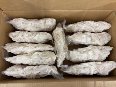 【送料無料】本紫いか小切　1kg真空パック入