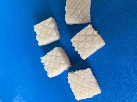 【送料無料】アカイカ短冊カット(酸味処理)　1kg*10P