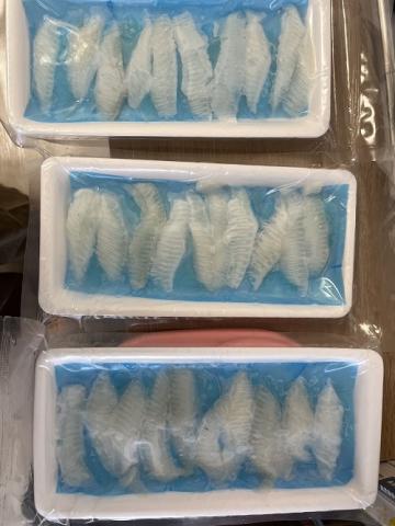 【送料無料】生食可　カラスカレイエンガワ　4.5g　訳アリ