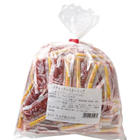 【送料無料】ケチャップマスタードペア　チヨダ　7.5g×200個