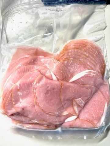 【送料無料】わけありロースハムスライス　10kg（500ｇ×20パック）