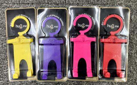【送料無料】（訳あり）スマホホルダーhug me人型フック吊り下げ ブリスターパック入