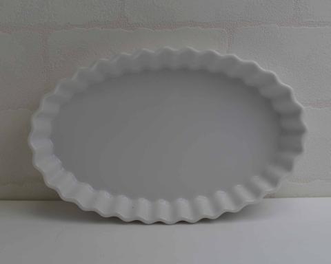 【送料無料】24cmオーバルパイプレート