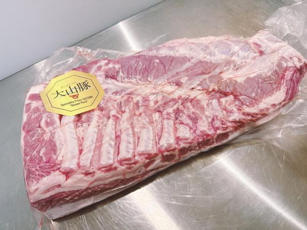 【新商品】【新商品】鳥取県産　国産豚　大山豚　4本入/1セット　バラ　豚バラ　冷蔵