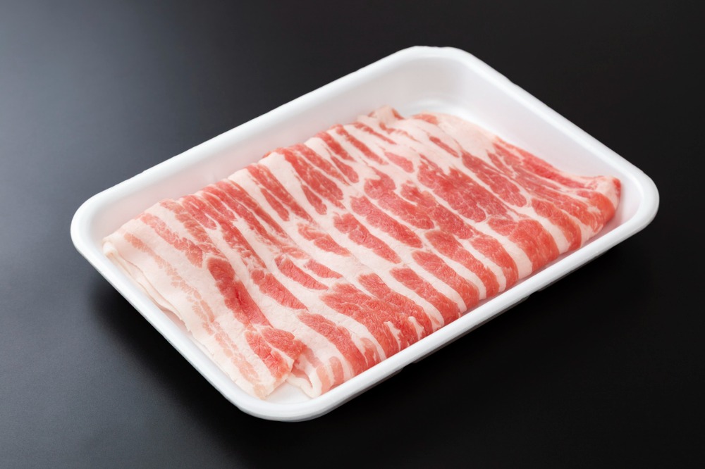 【新商品】【新商品】鳥取県産　大山豚　国産豚　豚バラ　2mm〜　スライス　冷凍