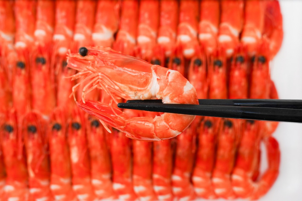 海老　ボイル　中剥き　1パック(45尾入)