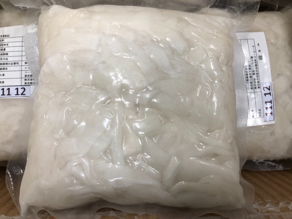 船凍やりいか　切落し　端材　素麺
