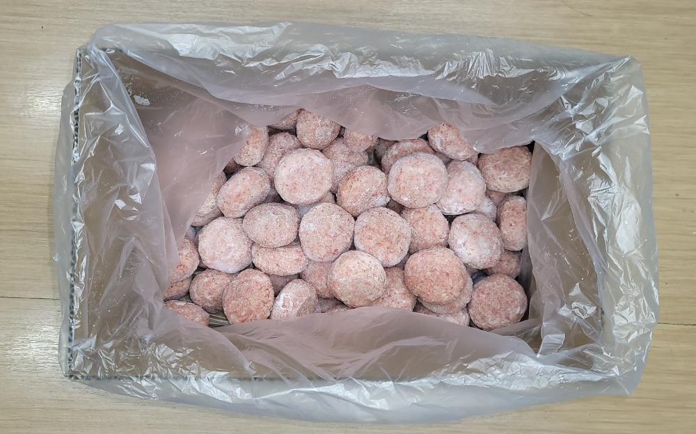 手つくりハンバーグ８０ｇ（冷凍）75個入り