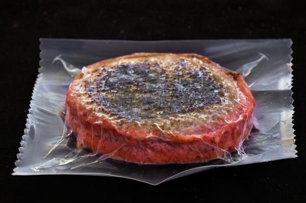 【サンプル注文用】牛100%冷凍生ハンバーグ焦げ目付き　120g