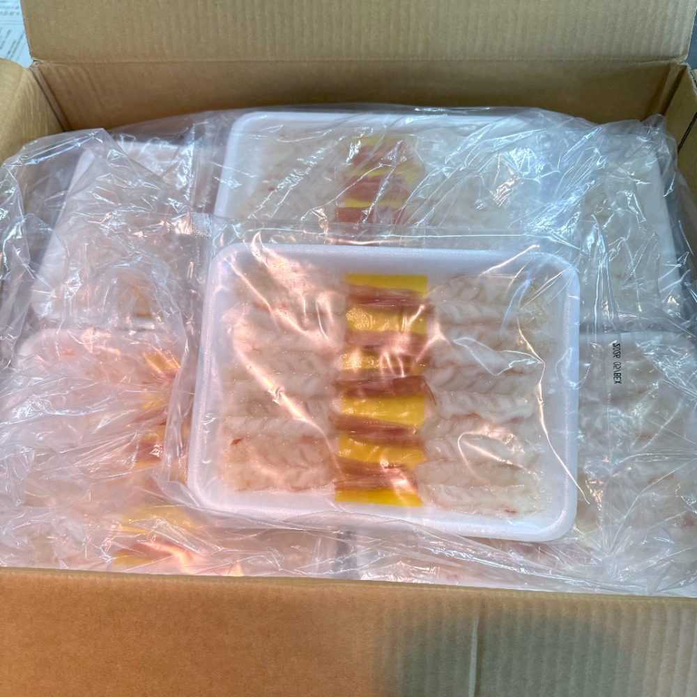 アルゼンチン赤エビ開き　【生食用】