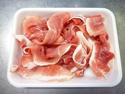 豚肉 こ まぎれ こま切れ肉ってどこの部分の肉なのですか
