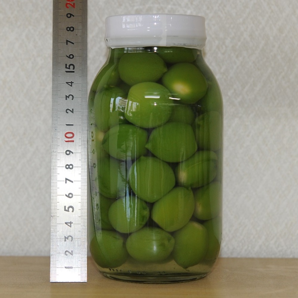 若桃甘露煮　若桃シロップ漬け　Ｍサイズ　55-75粒