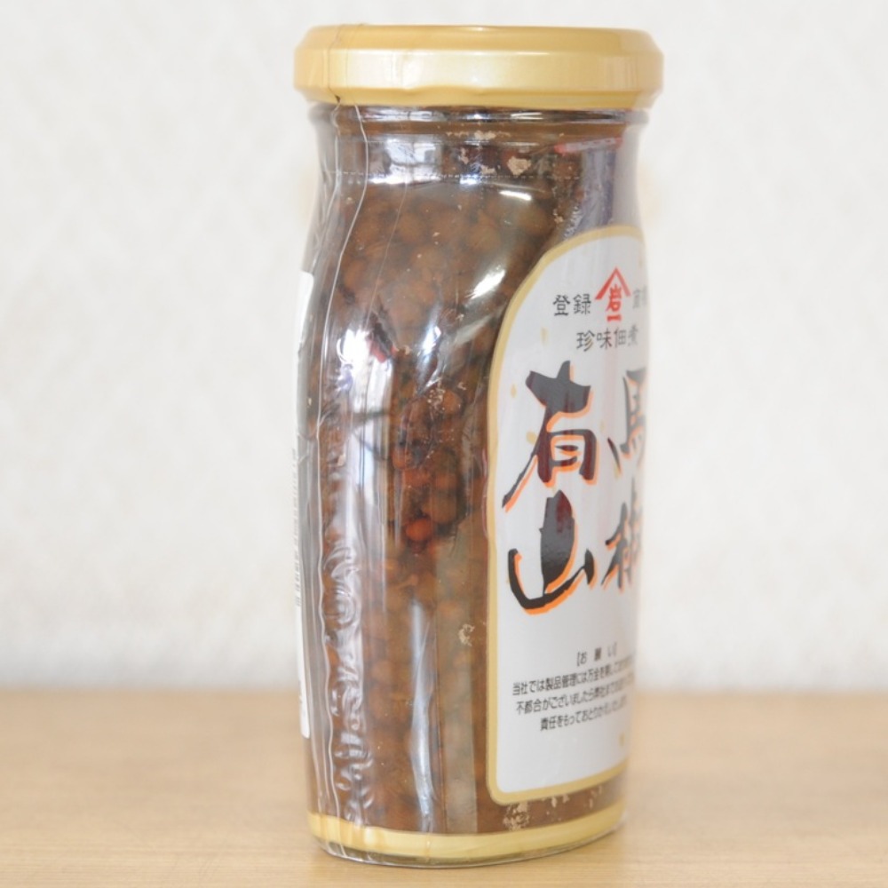 本場の味　有馬山椒　漬善商店　塩蔵実山椒の醤油煮