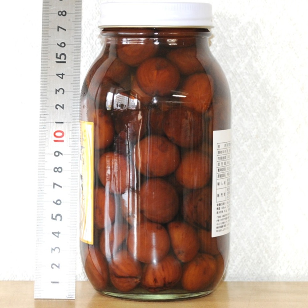 2瓶〜　栗の渋皮煮SS　73〜82粒　栗渋皮煮　渋皮栗甘露煮