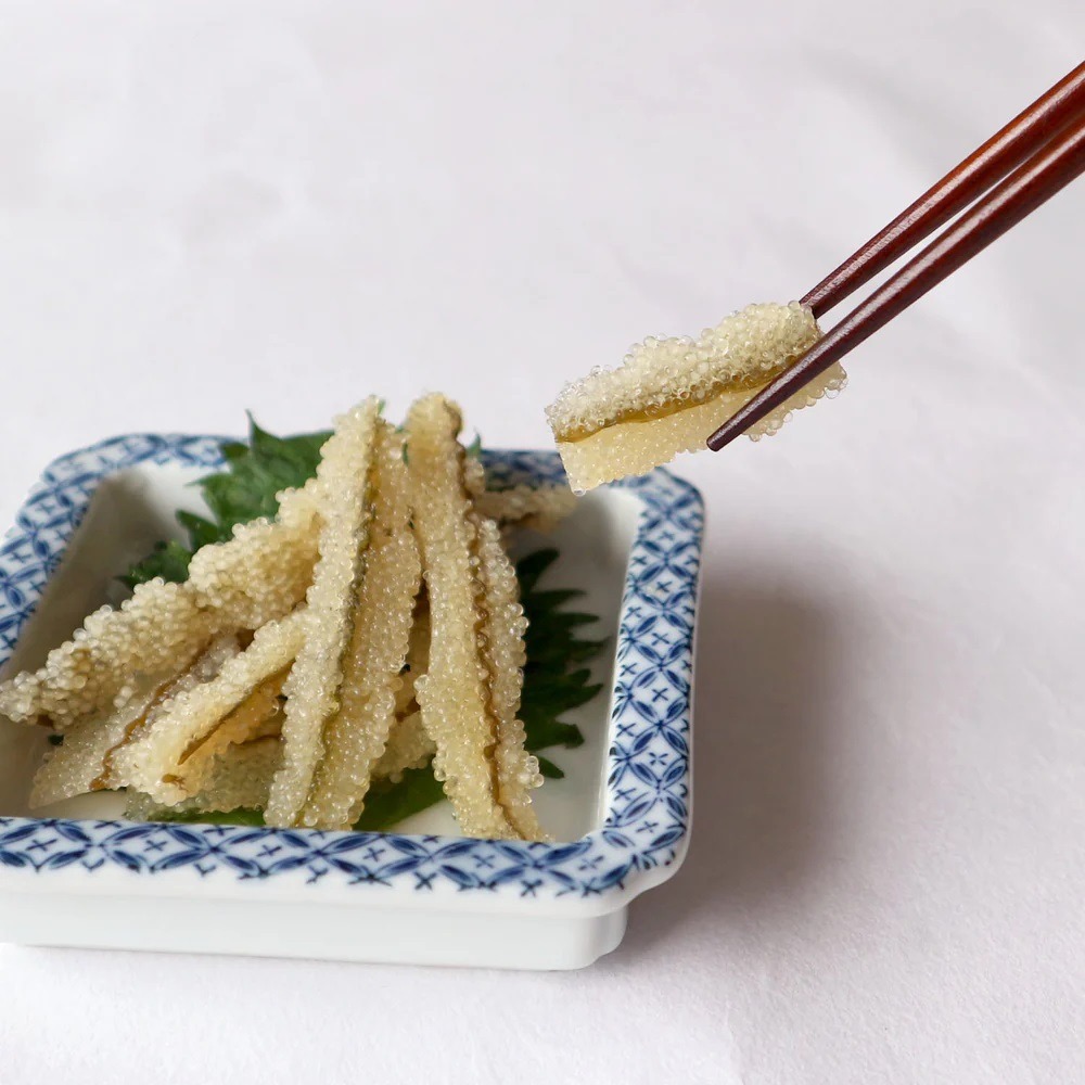 味付子持昆布　細切り味付け子持ち昆布　かつお醤油味　数の子