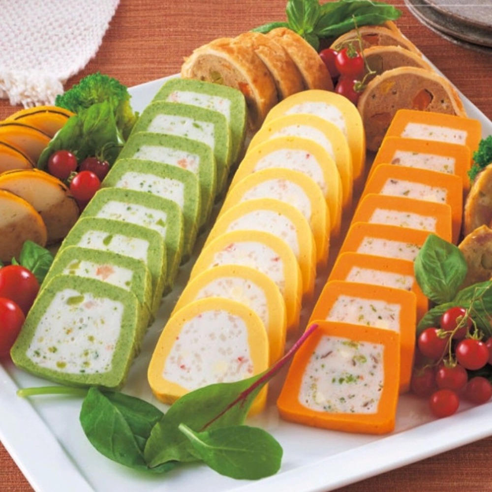 海老とブロッコリーのテリーヌ　690g　おせち　オードブル