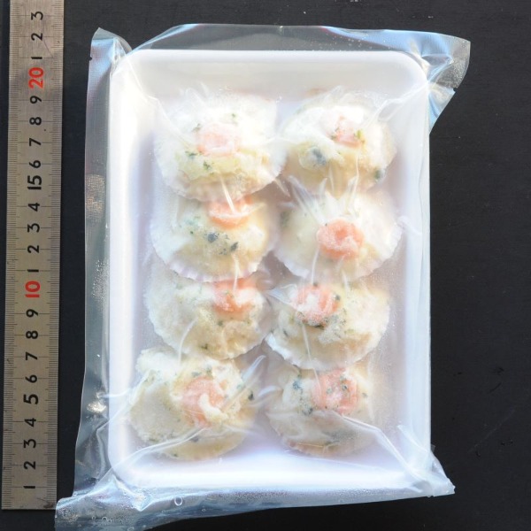 シーフードパールファルシ　8個　海老　帆立　いか　グラタン的