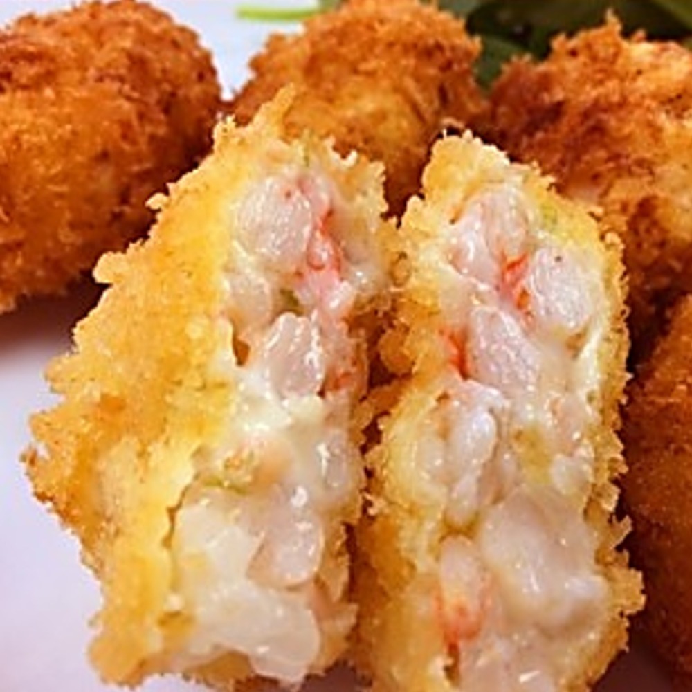 天然えびのぷりぷりサラダ　サラダ　コロッケ具材　おせち