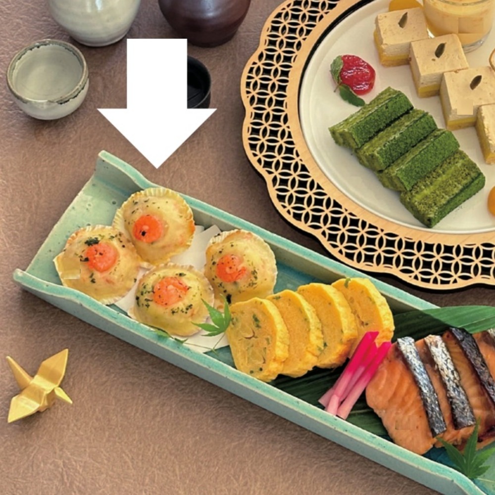 シーフードパールファルシ　8個　海老　帆立　いか　グラタン的