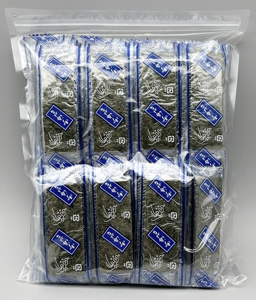 【新商品】【新商品】業務用　味付海苔100束（12切5枚）【別印】x12袋