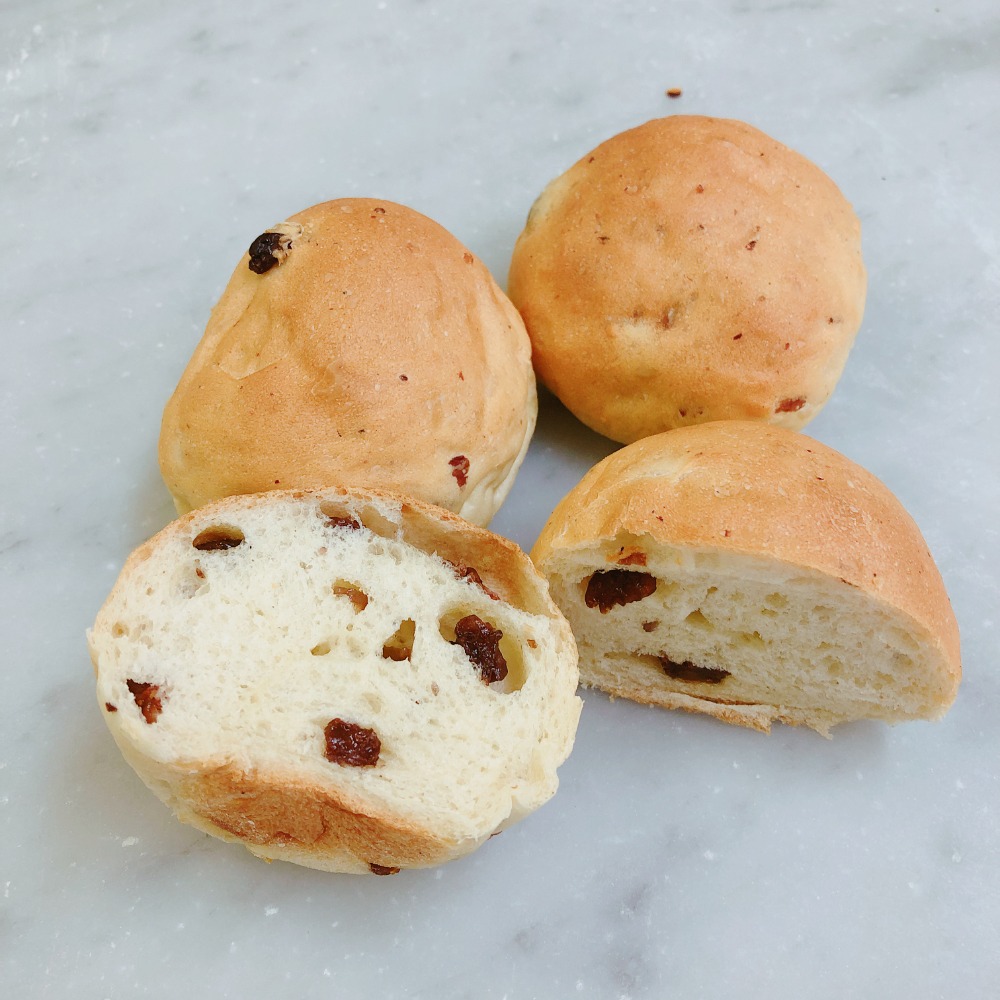 レーズンまるぱん　45gx30個　喫茶店・ランチ・バイキング