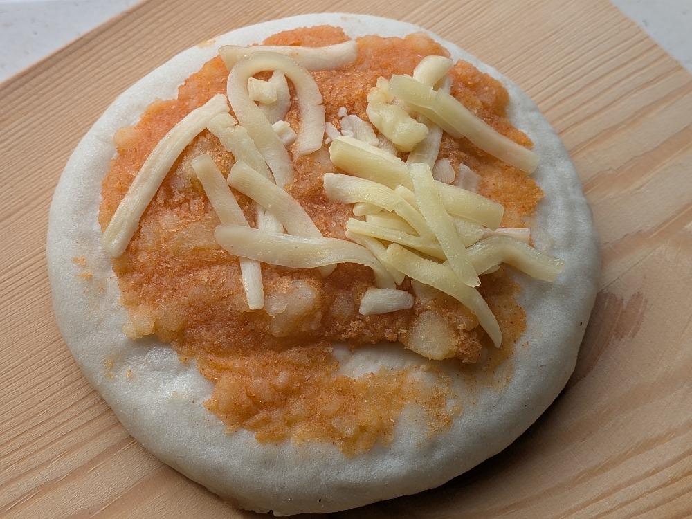 【焼くだけ・米粉を使った】明太じゃが芋ピザ　約59gx15枚