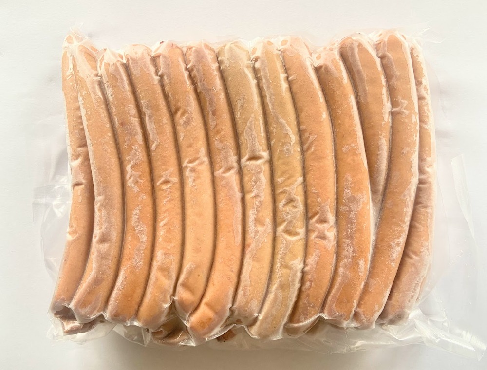 合挽ウインナーソーセージ（長さ14cm/太さ18mm/約32g）