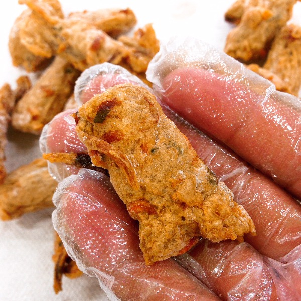 五島列島　ちぎり揚げ野菜　あじと野菜のちぎり天　揚げ天ぷら