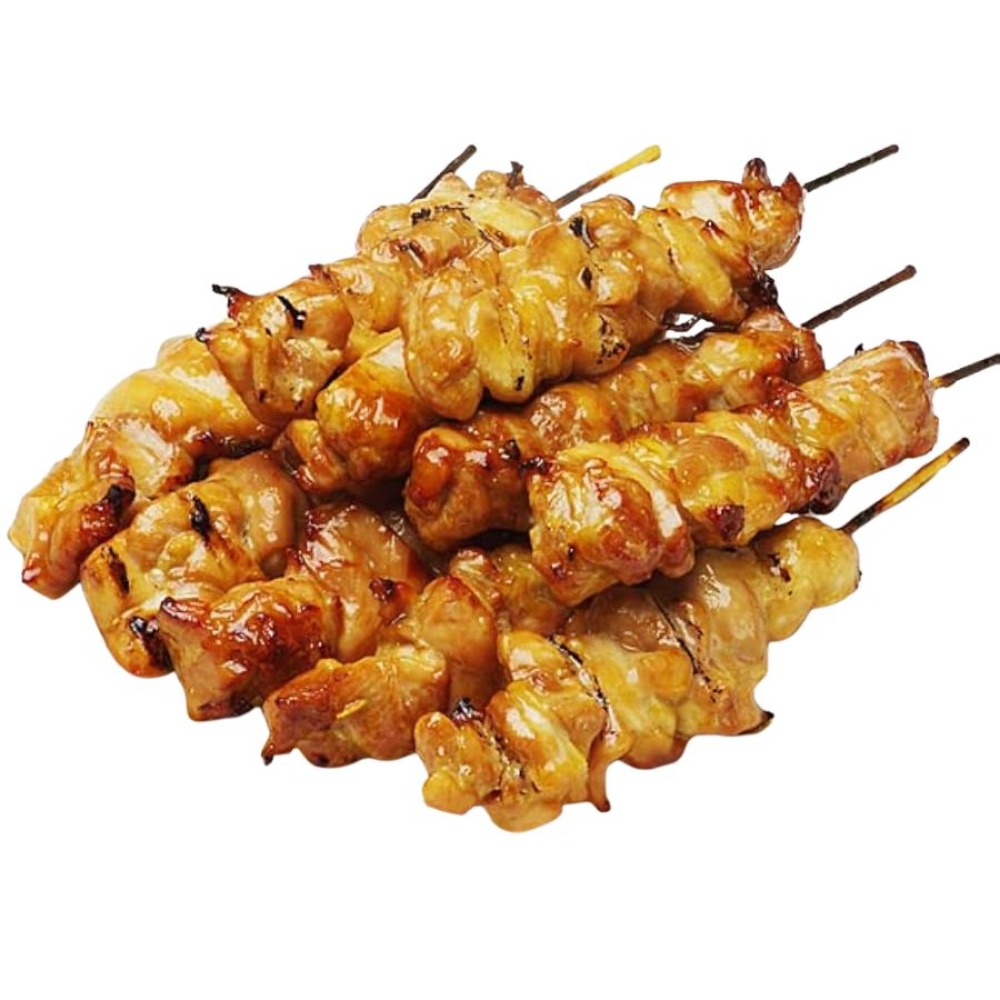 国産　もも串　生冷凍(焼き鳥用）約35g　手打ち　【A】